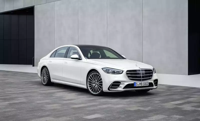 Previewing the 2021 Mercedes-Benz S-Class sedan heading into the future for $110,850.
