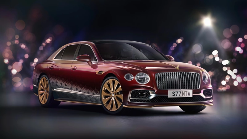 The one-of-a-kind Bentley Flying Spur Reindeer Eight - Santa's new sleigh