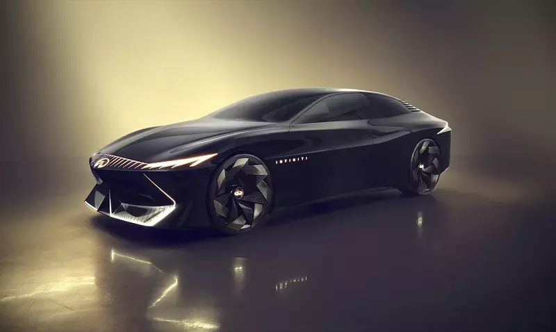 Preview of the Infiniti Vision Qe concept - the first in the history of the brand