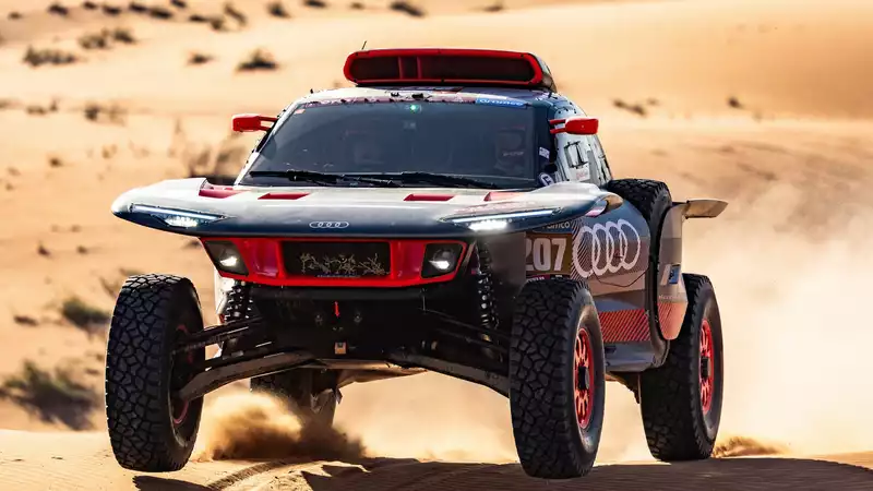 Audi RS Q E-Tron Wins 2024 Dakar Rally